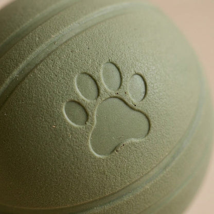 Dúo de Pelotas Caucho para perro — detalle de materiales — Mora & Bigotes